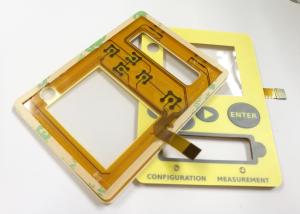 China Tactile Key Flexible Membrane Touch Switches Waterproof Membrane Switch 100mA wholesale