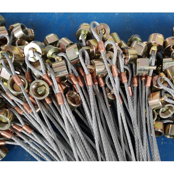 3.2mm Diameter High Strength Paradropping Soft Eye Eye Steel Wire Rope Sling