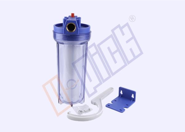 Quality CE Certification Transparent Pre Filter Housing For Household Water Purifier for sale