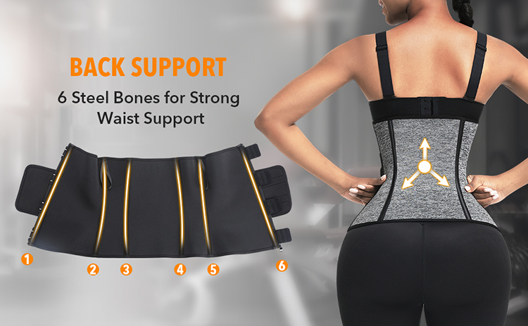 S-3XL 3D Embroidery Waist Trainer for Plus Size Women to Control Tummy and Lose Weight