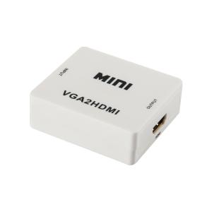 Mini VGA Audio TO HDMI 60Hz AV Signal Converter