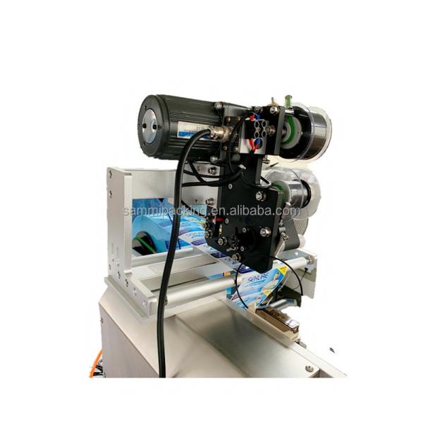 Good quality semi-automatic flat bottle labeling machine packing machine with coder