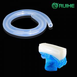 China Transparent Platinum Extrusion Silicone Rubber Tube 60KN/m wholesale