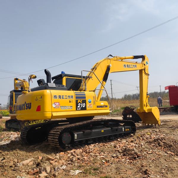 21Ton Used Heavy Equipment Excavator 2024year Komatsu PC210-8 Machinery Digger