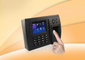 China TFT biometric fingerprint time attendance system With Huge capacity wholesale