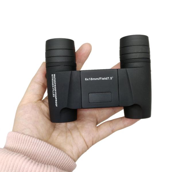 Mini Binoculars 6X18 Compact Portable Folding Telescope For Adults Kids