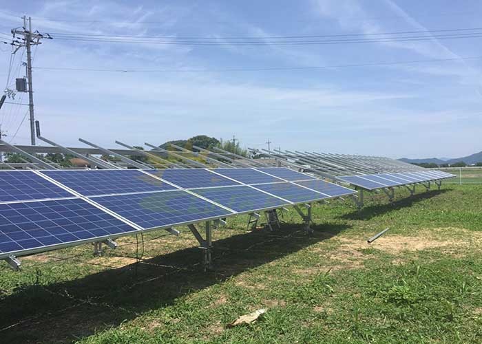 China 12 Years Warranty Adjustable Ground Mount Solar Rack AL6005-T5 wholesale