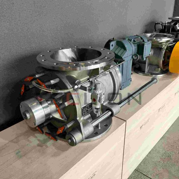 Removable rotor, mirror polished rotary valve with inner cavity