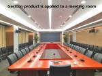GESTTON Table Top Wireless Conferencing System IR SYNC Configuration