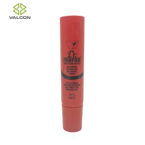 China Soft Touch Small Empty Lip Balm Containers PE Plastic Material With LDPE wholesale