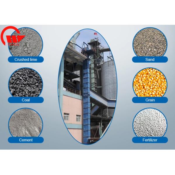 High Strength Polyester Nylon Centrifugal Bucket Elevator , Long Belt Conveyor Elevator