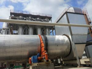 China Efficient Integrated Wood Chips Single / Triple Pass Rotary Drum Dryer wholesale