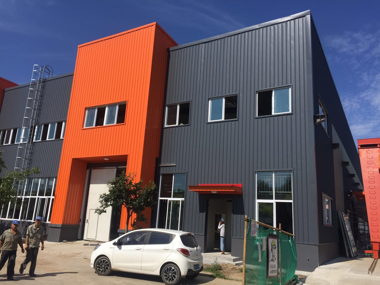 Customized Prefabricated Metal Frame Steel Building Structure Warehouse