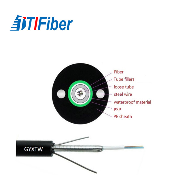 Armoured Duct / Aerial Fibre Optic Patch Leads Single Mode 4 6 12 Core G652D GYXTW