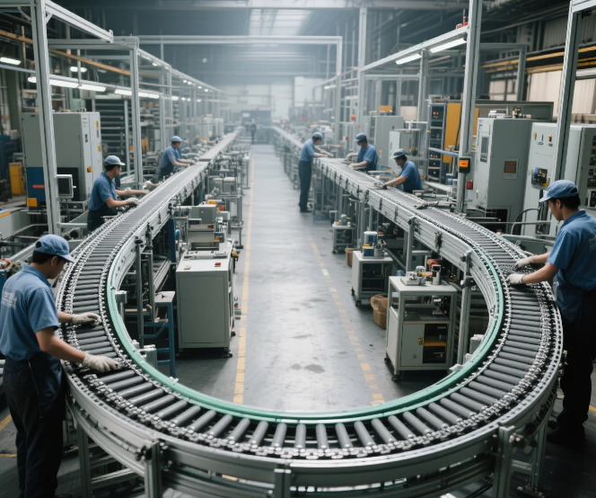 Automated Double-Speed Chain Production Line and Intelligent Production Partner