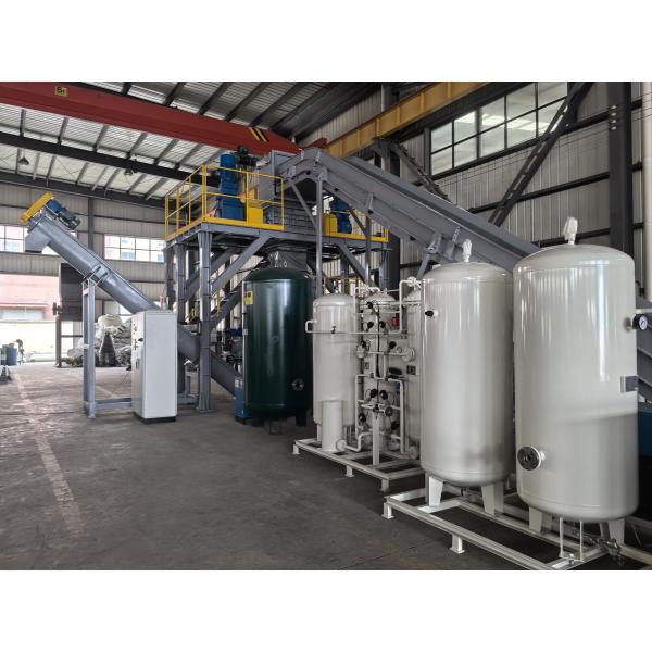 Automatic Lithium Ion Battery Shredder Customized Battery Crushing Machine 2000kg/h