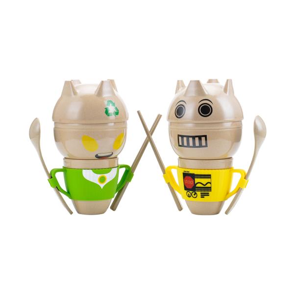 Quality Stable Placed Toddler Tableware Sets Different Color Environmentally Friendly for sale