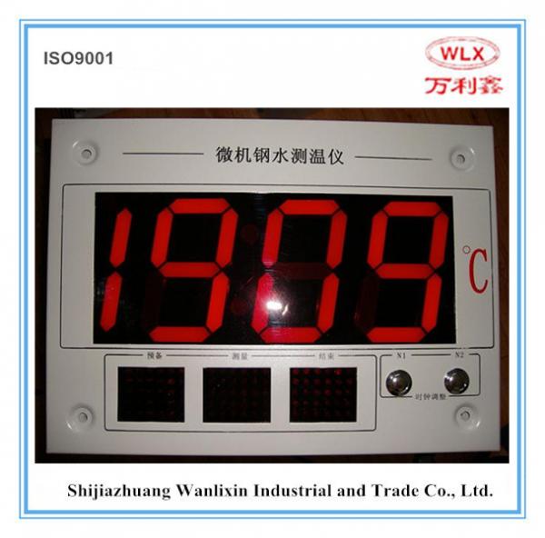 China Origin Digital Thermometer for Molten Steel Temperature Measurement