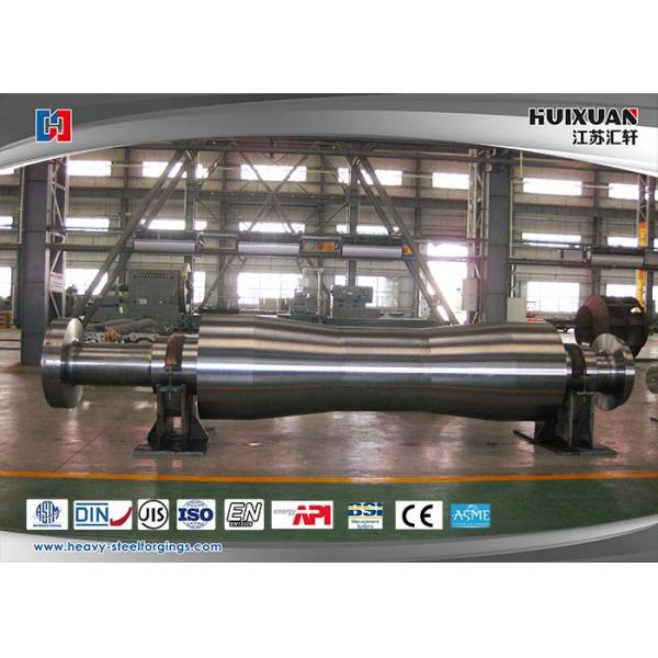 Super Steel Steam Turbine Rotor Forging , Mechanical Wind Turbine Main Shaft