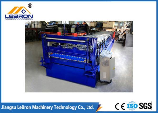 Quality High Speed Corrugated Roof Sheet Roll Forming Machine GI Coil for sale
