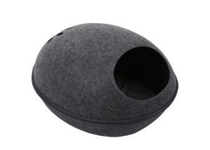 China Cats Accessories Detachable H26cm Felt Pet Cave With Cushion wholesale