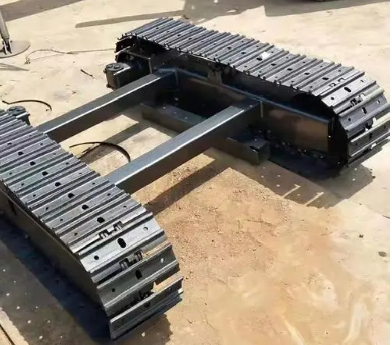 4 MT Capacity Steel Crawler Track Undercarriage For All Terrain Layer Conditions