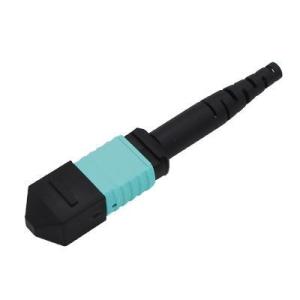 MPO Fiber Optic Connector Male/Female SM OM1-OM4 8/12/24 Cores 3.0mm Cable Diameter