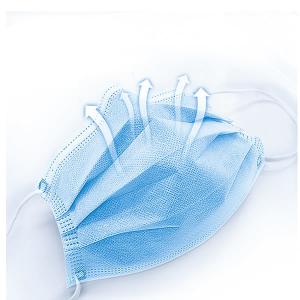 China Adult Ear Loop Medical Respirator Mask Procedural Face Masks With Earloops on sale