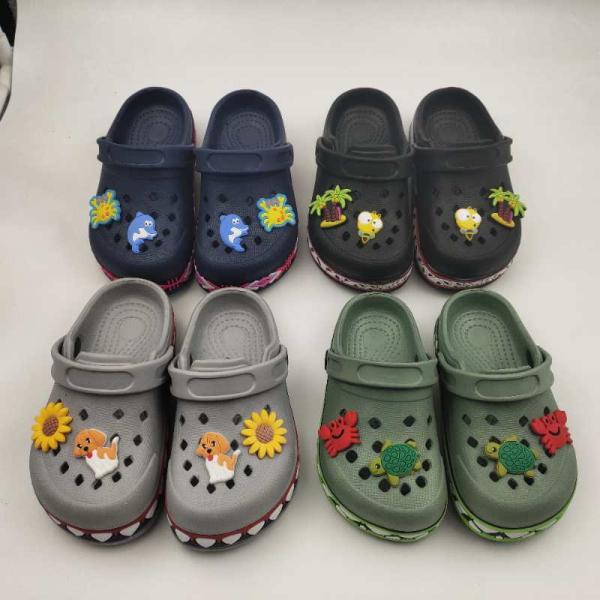Cute Boys Girls Flexible Eva Rubber Clog Shoes