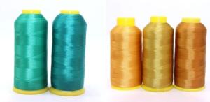 China Mercerized 108D/2 Polyester Trilobal Filament Thread For Embroidery wholesale