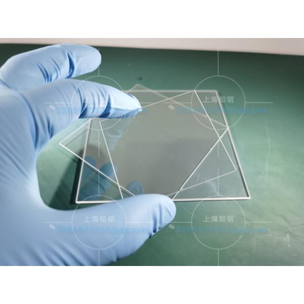 4inch square Sapphire Optical Windows Transparent Mirror Polished