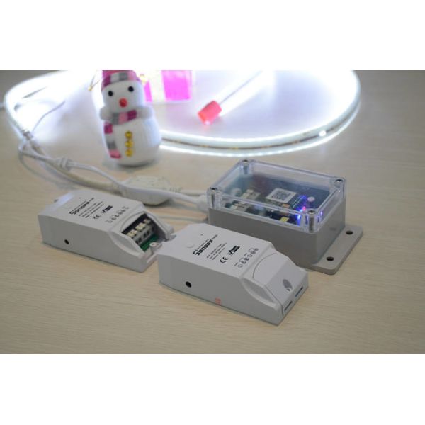 Sonoff Basic/RF/Dual/Pow IP66 Waterproof Junction Box Waterproof Case Water-resistant Shell Support