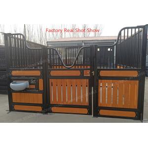China Bamboo Black Powder Coating Horse Stable Partitions wholesale