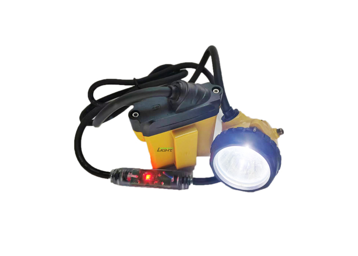 10.4Ah rechargeable li-ion battery miners helmet lamp IP68 waterproof 3W mining