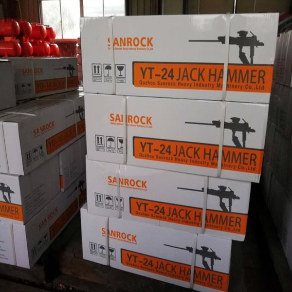 Hydraulic Jack Hammer Hand Held Pneumatic Rock Drill Air Leg Rock Drilling Machine