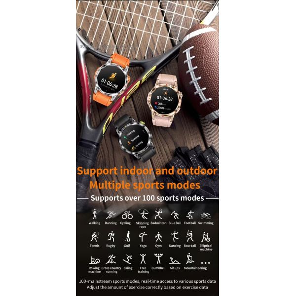 Amoled Screen Smartwatch Fitness Tracker NX18 Pro Smartwatch With GPS And Compass