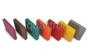 China Plastics Hardness Tester Test Block Hard Rubber Durometer Test Block with 7 Color Test Block Kit wholesale
