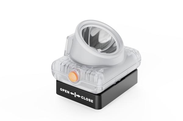 Quality XPE-2 LED ATEX KL6LM Rechargeable Mine Cap Lamp with Inductive Charging 15000Lux Brightness for sale