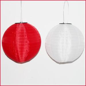 China Solar LED Nylon Lantern Round D25 wholesale