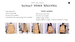 dupont tyvek backpack