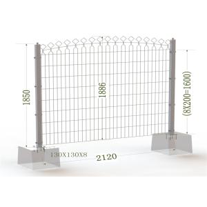 China 1850mm Twin wire Fence Panels wholesale