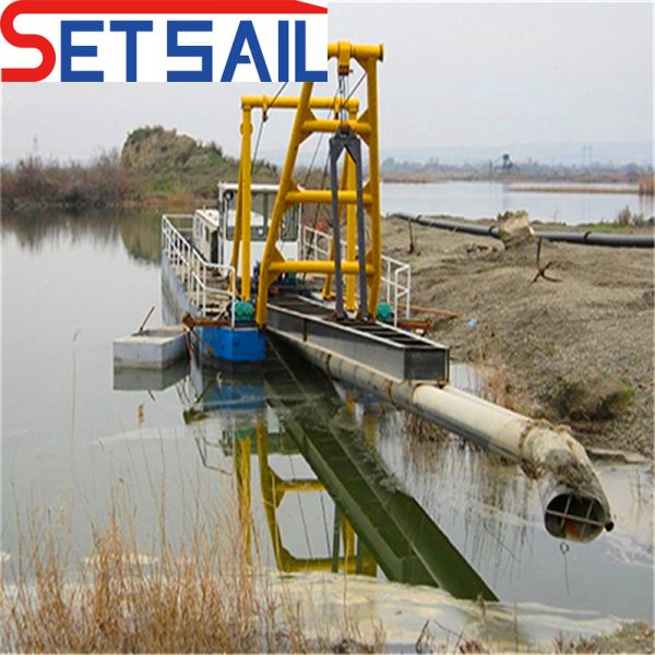 Jet Suction Mud Dredger with High Pressure Water Pump