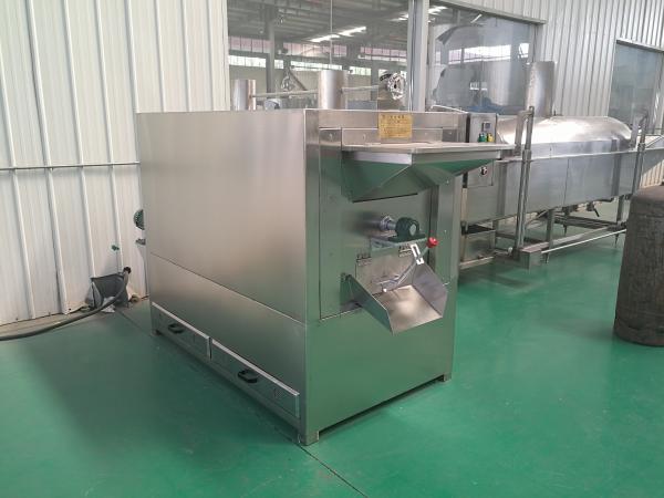 Quality Stainless Steel Groundnut Roasting Machine / Cashew Nut Roasting Equipment for sale