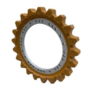 China 35Mn Material Excavator Undercarriage Parts KATO Wheel Drive Sprocket wholesale