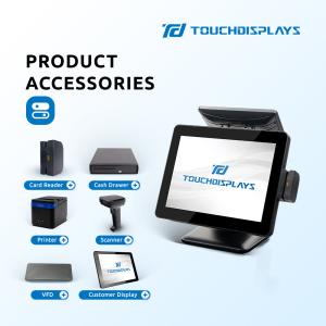 Aluminum Casing Android Restaurant POS 15 Inch