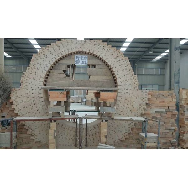 Al2o3 High Alumina Fire Resistant Refractory Brick For Fireplaces