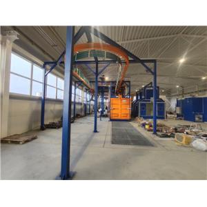 Pass Through Industrial Shot Blaster Castings Surface Treatment