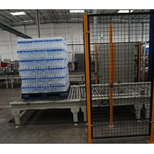 China Automatic Dual Channel Gantry Beverage Palletizer Machine 150carton/Minute ODM wholesale