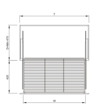 B001 Kitchen pull out basket drawer:Multi-purpose Basket