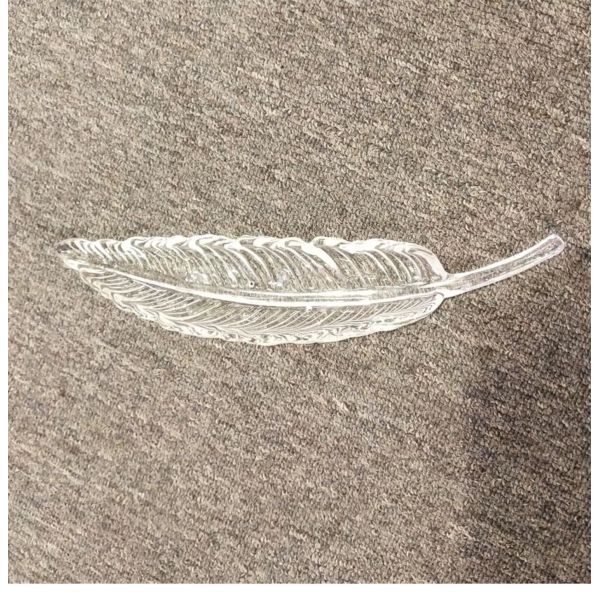 Modern Art Glass Feather Chandeliers